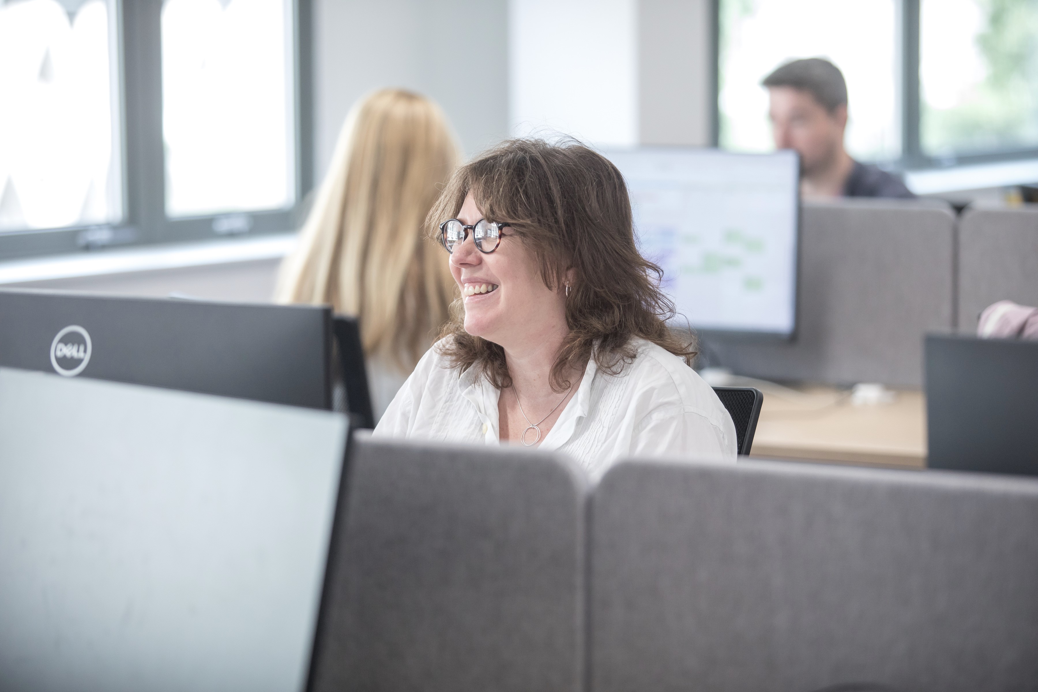 Female office worker